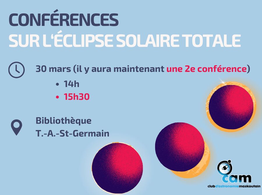 Éclipse totale – 2ème conférence