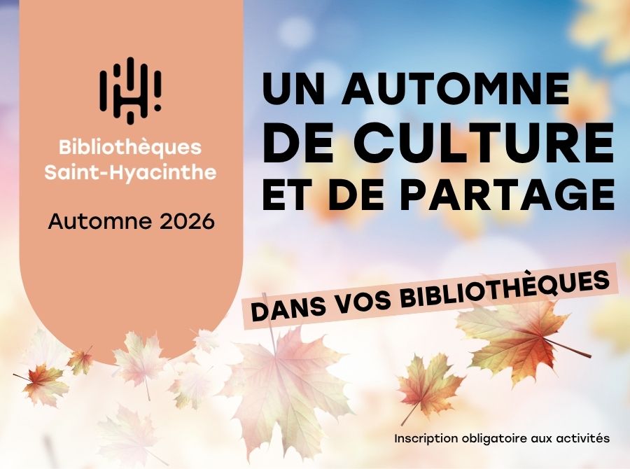 Programmation automne 2026