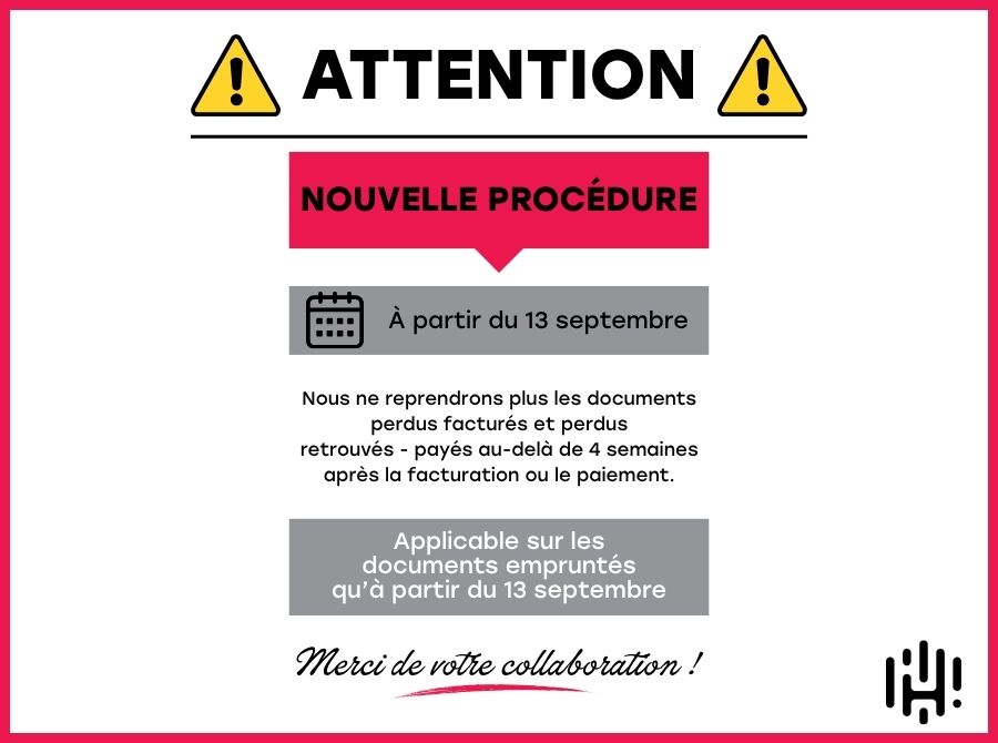 Nouvelle procédure